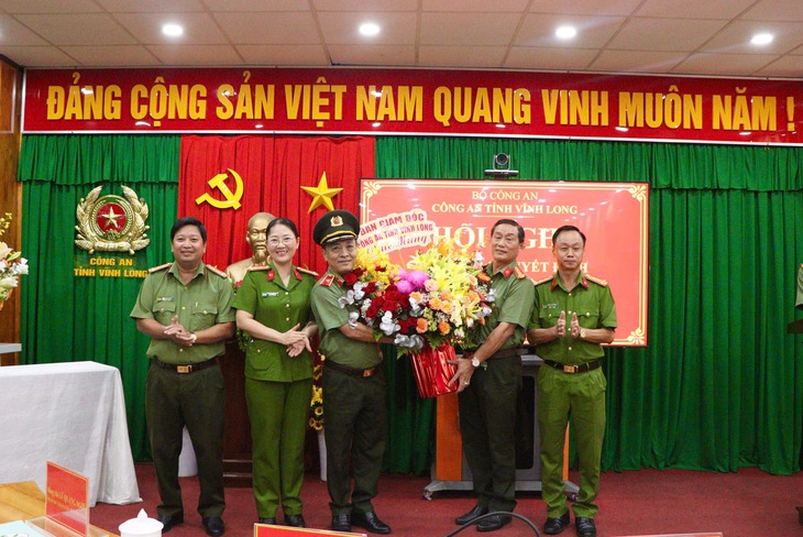 Đại tá Phan Ngọc Tính được giao phụ trách Công an tỉnh Vĩnh Long - Ảnh 1.