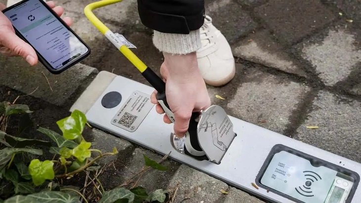 sạc xe điện - Ảnh 1.
