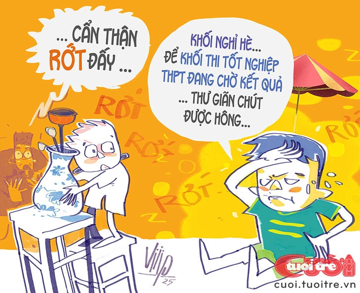Khối nghỉ hè làm phiền khối 2k7 - Ảnh 1.