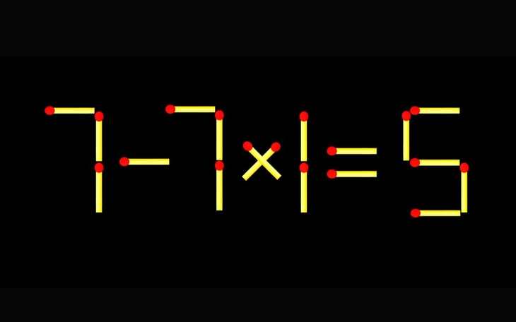 Thử tài IQ: Di chuyển 2 que diêm để 13=7 có kết quả đúng - Ảnh 7.