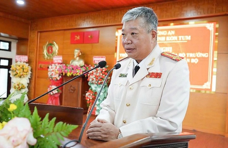 Giám đốc Công an tỉnh Kon Tum nghỉ công tác chờ nghỉ hưu - Ảnh 1. Công an tỉnh Kon Tum - Ảnh 1.