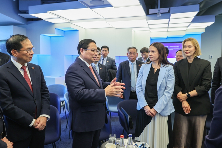 Thủ tướng thăm trung tâm chính phủ số hàng đầu thế giới tại Estonia - Ảnh 3. Estonia - Ảnh 3.