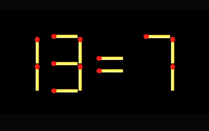 Thử tài IQ: Di chuyển một que diêm để 217+1=2 thành phép tính đúng - Ảnh 7.