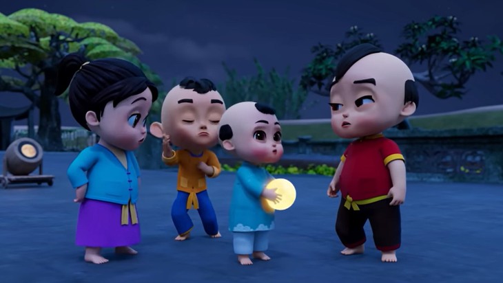 Trạng Quỳnh nhí tung hai bản lồng tiếng giọng Bắc và Nam - Ảnh 3.