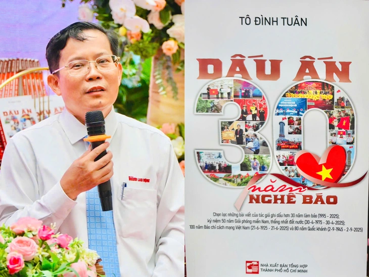 Dấu ấn 30 năm nghề báo của nhà báo Tô Đình Tuân, tổng biên tập báo Người Lao Động - Ảnh 1. Tô Đình Tuân - Ảnh 1.