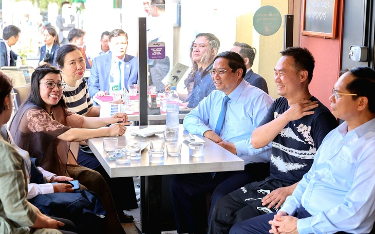 Thủ tướng Phạm Minh Chính bắt đầu các hoạt động tại Hội nghị Đại dương Liên hợp quốc - Ảnh 4.