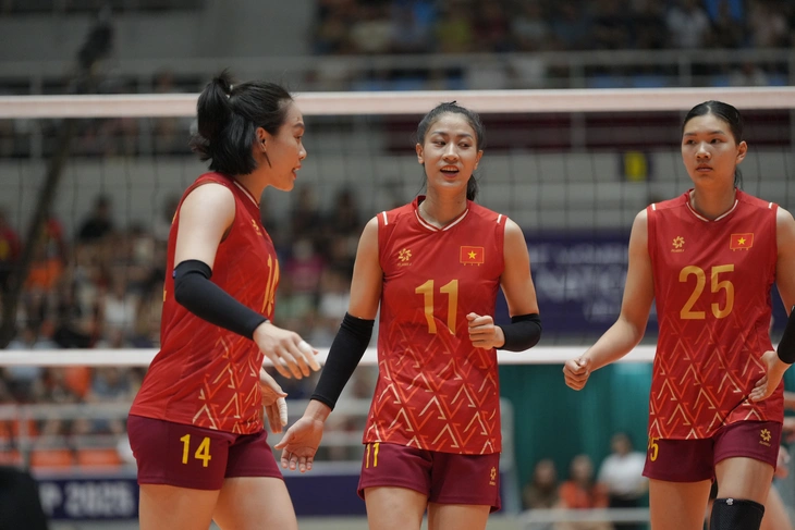 Toàn bộ cầu thủ tuyển bóng chuyền nữ Việt Nam đã ra sân chỉ sau 1 trận tại AVC Nations Cup Toàn bộ cầu thủ tuyển bóng chuyền nữ Việt Nam đã ra sân chỉ sau 1 trận tại AVC Nations Cup