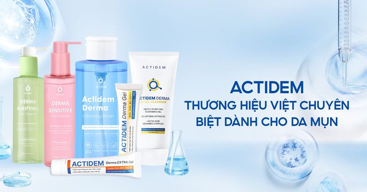 Actidem - Thương hiệu mỹ phẩm Việt đạt chứng nhận Dermatest - Ảnh 1.