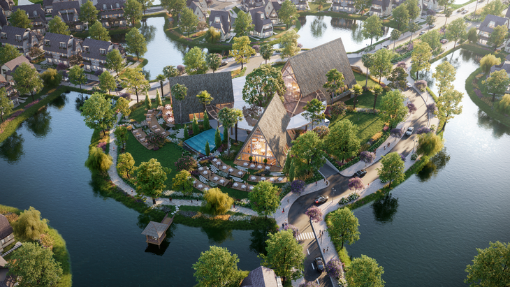 Ecopark ra mắt 'Đảo châu Âu', biểu tượng Wellness Island đầu tiên tại Nghệ An - Ảnh 6.