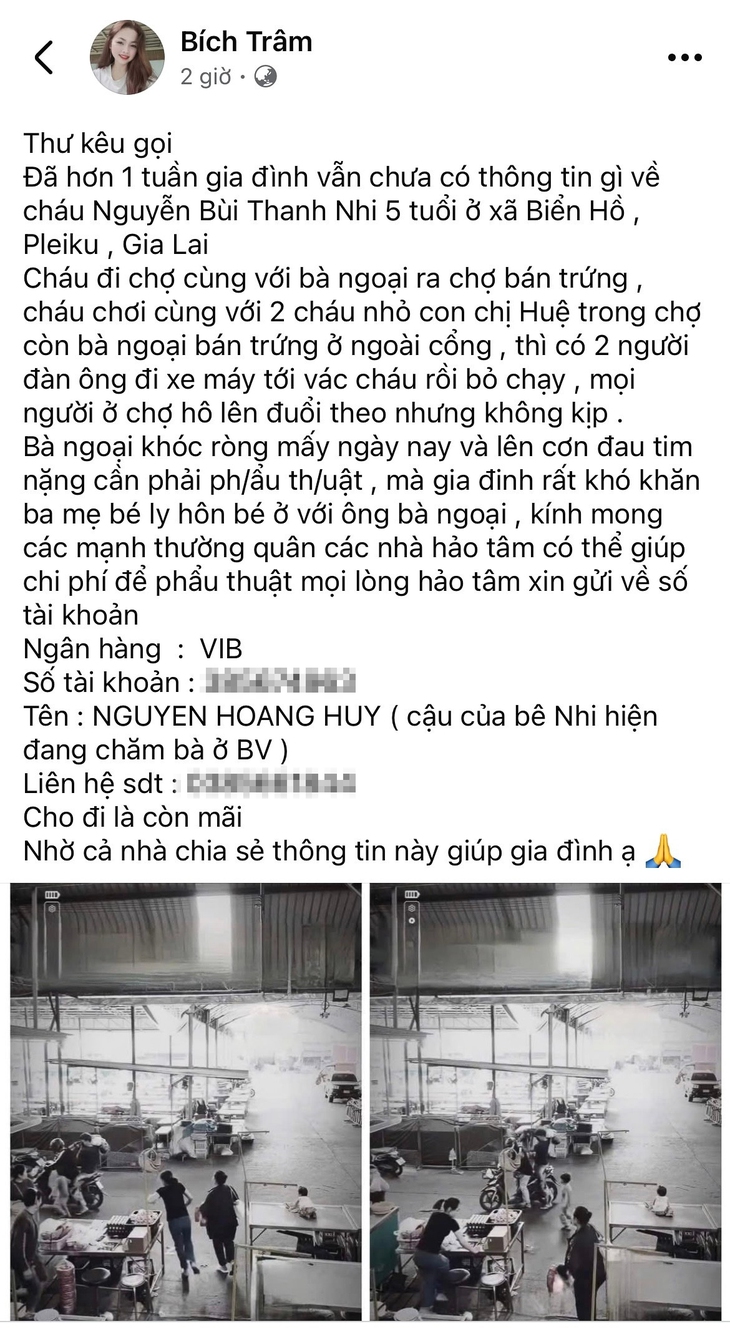 Tung tin giả bắt cóc trẻ em rồi sửa bài để kêu gọi từ thiện - Ảnh 1.