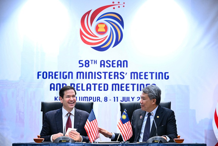 Ngoại trưởng Rubio: ‘Mỹ không có ý định từ bỏ vai trò tại châu Á’ Ngoại trưởng Rubio: ‘Mỹ không có ý định từ bỏ vai trò tại châu Á’