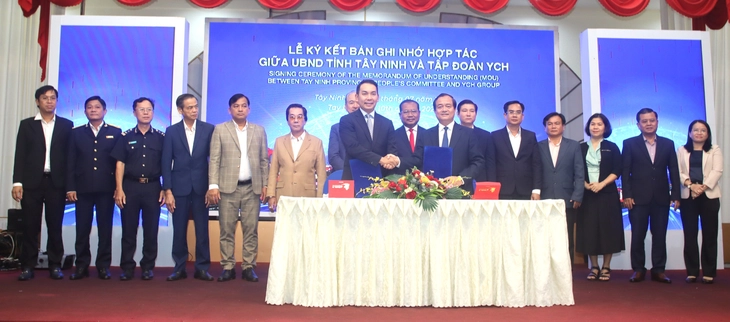Tây Ninh hợp tác với tập đoàn Singapore phát triển logistics tại Khu kinh tế Mộc Bài - Ảnh 1.