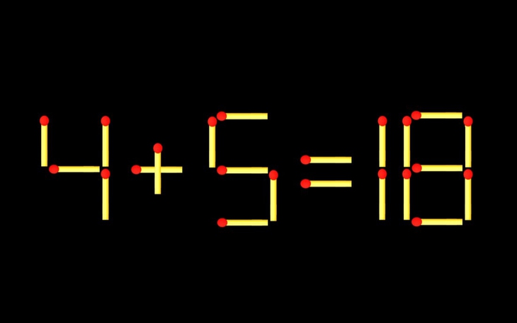Thử tài IQ: Di chuyển một que diêm để 5+11=17 thành phép tính đúng - Ảnh 8.