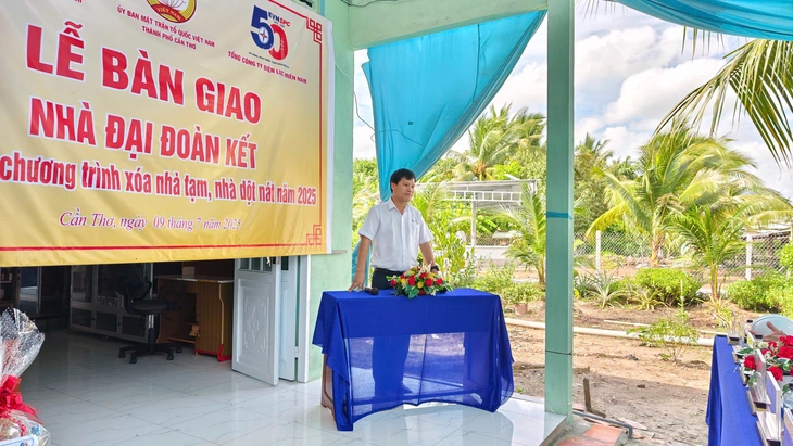 Ngành điện miền Nam xóa nhà tạm, nhà dột nát tại Cần Thơ - Ảnh 3.