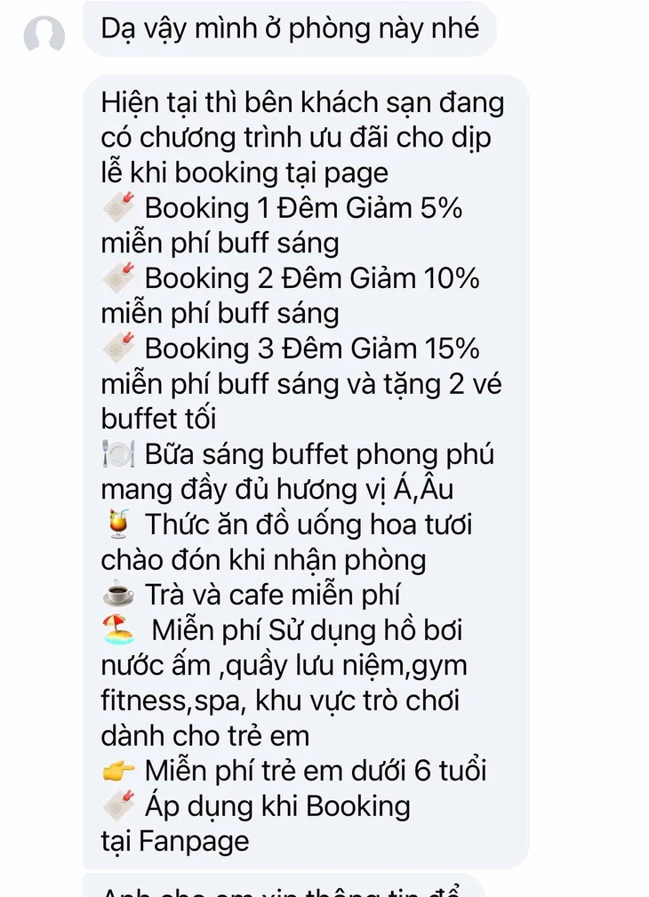 Ma trận lừa đảo đặt phòng khách sạn trên MXH: Khách hàng ấm ức, chủ doanh nghiệp cam chịu - Ảnh 2.