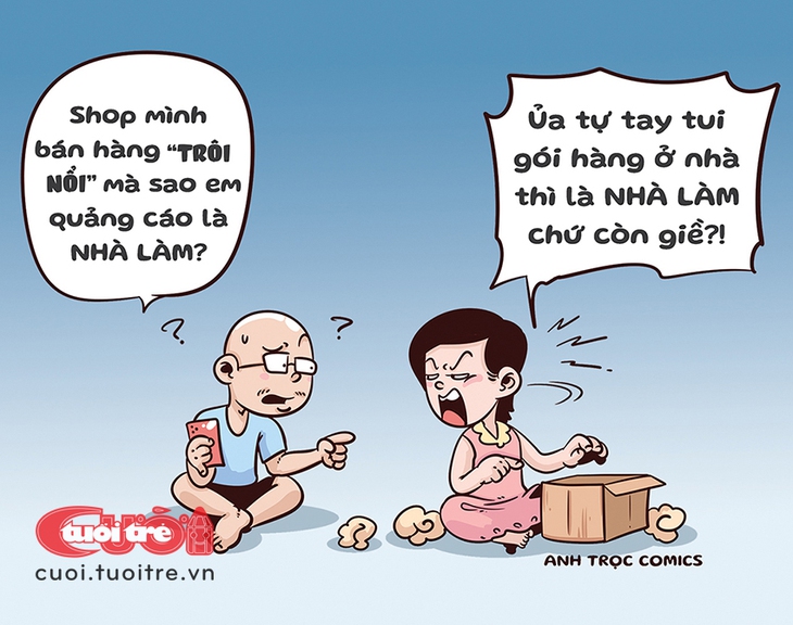 nhà làm - Ảnh 1.