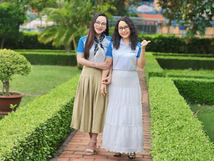 Nhà báo viết về giáo dục thăm Trường Dục Thanh - Ảnh 3.