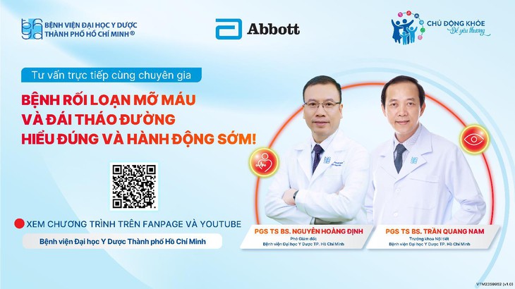 Rối loạn mỡ máu, đái tháo đường: Hiểu đúng & hành động sớm - Ảnh 1.
