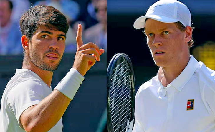 Xác định hai tay vợt vào chung kết đơn nam Wimbledon 2025 - Ảnh 1.