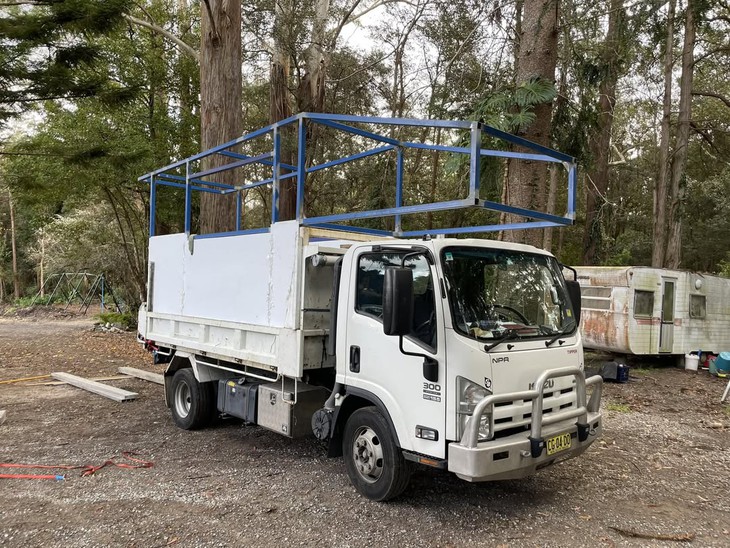 Nhà di động lạ từ xe ben Isuzu: Hơn 500 triệu là có ngay chỗ ở - Ảnh 2.