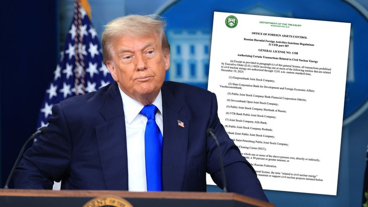 Chính quyền ông Trump âm thầm dỡ bỏ lệnh trừng phạt Nga thời ông Biden? - Ảnh 1.