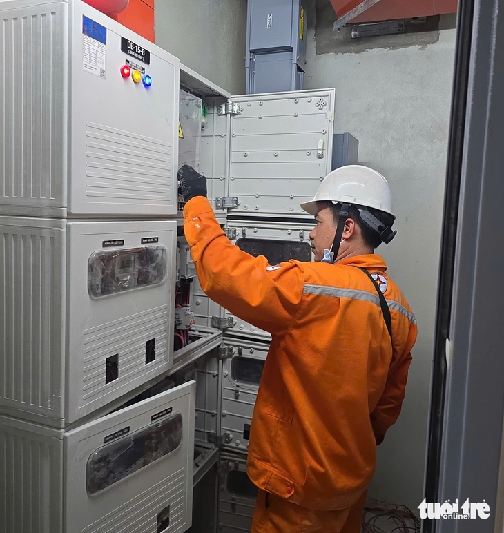 Điện lực TP.HCM lắp điện sớm cho cư dân nhà ở xã hội Tân Đông Hiệp - Ảnh 1. Điện lực - Ảnh 1.