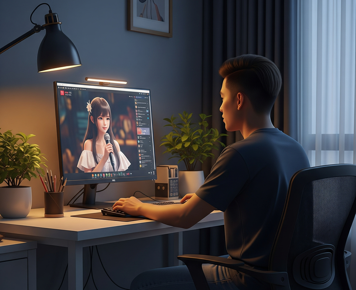 YouTuber ảo, idol ảo đang kiếm tiền thật: Khi AI trở thành người nổi tiếng - Ảnh 1.