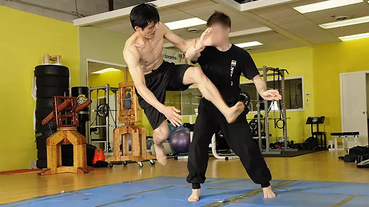 Đòn cắt kéo - tuyệt kỹ thất truyền từng khiến làng võ Trung Quốc run sợ - Ảnh 4.