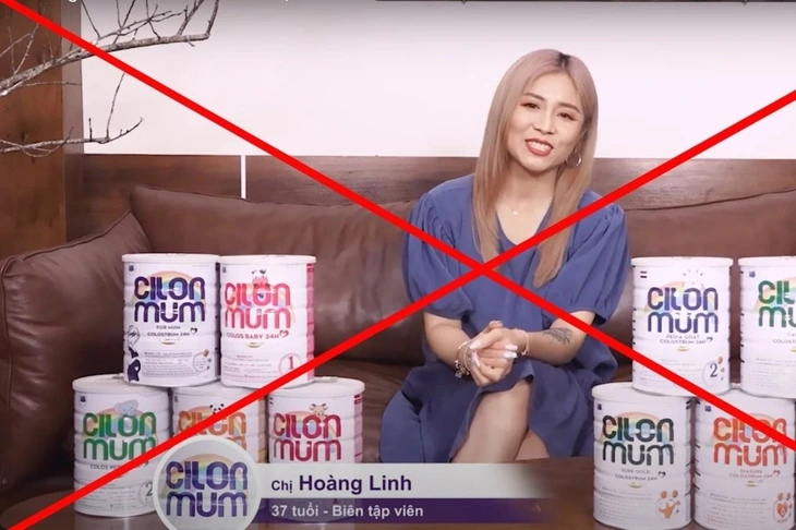 MC Hoàng Linh bị phạt 107,5 triệu đồng vì quảng cáo sữa gây hiểu lầm - Ảnh 1.