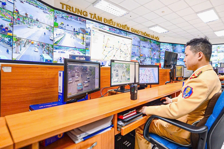 Có camera AI, cảnh sát giao thông không cần ra đường - Ảnh 1. cảnh sát giao thông - Ảnh 1.