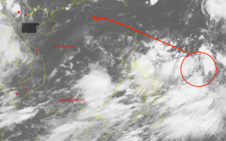 Áp thấp nhiệt đới ngoài khơi Philippines khả năng mạnh lên thành bão trong 24 giờ tới - Ảnh 3.