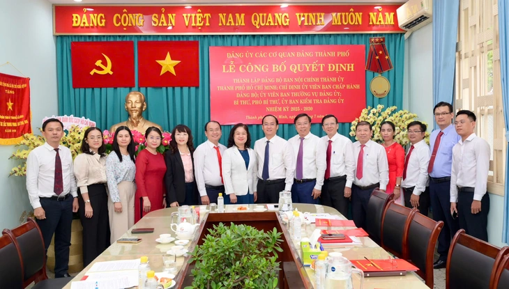 Ông Huỳnh Khắc Điệp làm bí thư Đảng ủy Ban Nội chính Thành ủy TP.HCM - Ảnh 2.