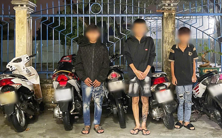 bắt băng trộm nhí liên tỉnh trên đường tẩu thoát bằng xe khách - Ảnh 4.