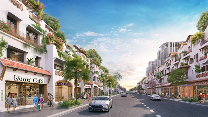 Nhà phố, biệt thự Blanca City - phong cách sống ven biển TP.HCM - Ảnh 1.