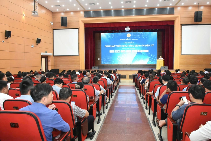 Đẩy nhanh triển khai bệnh án điện tử: Lợi ích rõ ràng, nhưng còn nhiều thách thức - Ảnh 1. bệnh án điện tử - Ảnh 1.