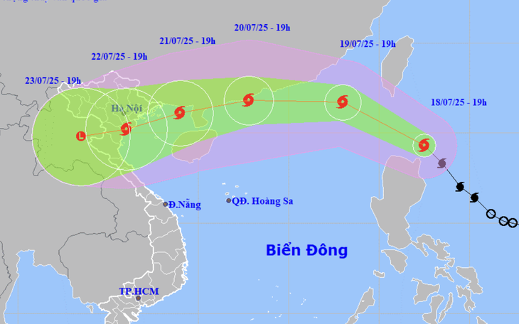 Bão Wipha ảnh hưởng đến 18 tỉnh thành - Ảnh 3.