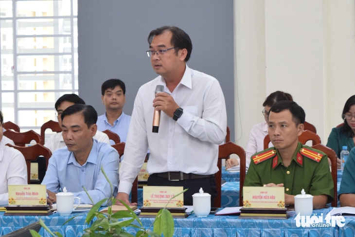 Phó bí thư Đặng Minh Thông khảo sát hoạt động phường Thủ Đức - Ảnh 3.