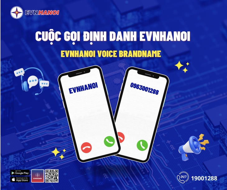 EVNHANOI triển khai cuộc gọi định danh chống lừa đảo - Ảnh 1. cuộc gọi định danh - Ảnh 1.