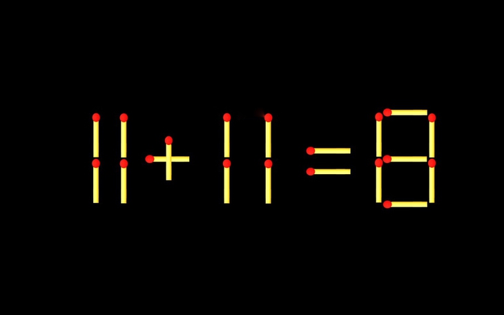 Thử tài IQ: Di chuyển một que diêm để 2+6=18 thành phép tính đúng - Ảnh 8.