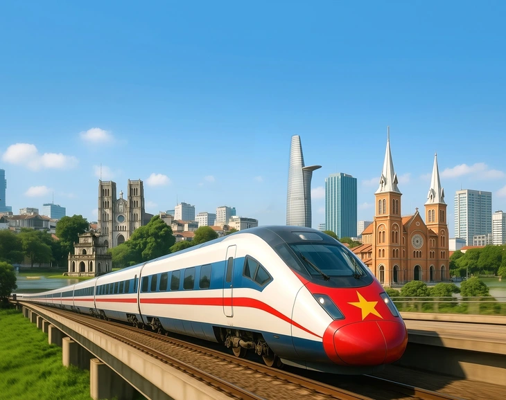 đường sắt cao tốc Bắc - Nam - Ảnh 1.