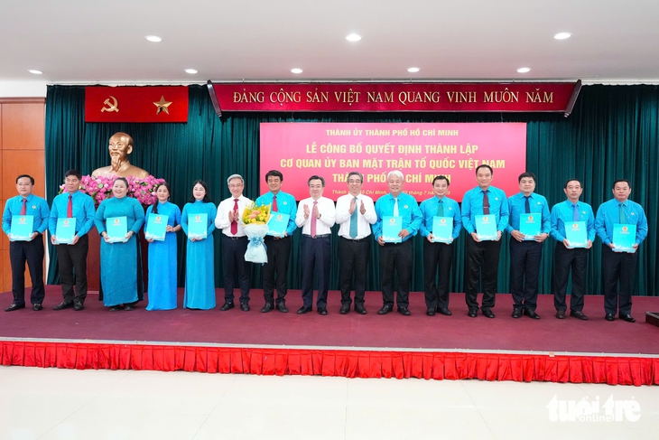 Nhân sự lãnh đạo 5 tổ chức chính trị - xã hội TP.HCM - Ảnh 2. Chính trị - xã hội - Ảnh 2.