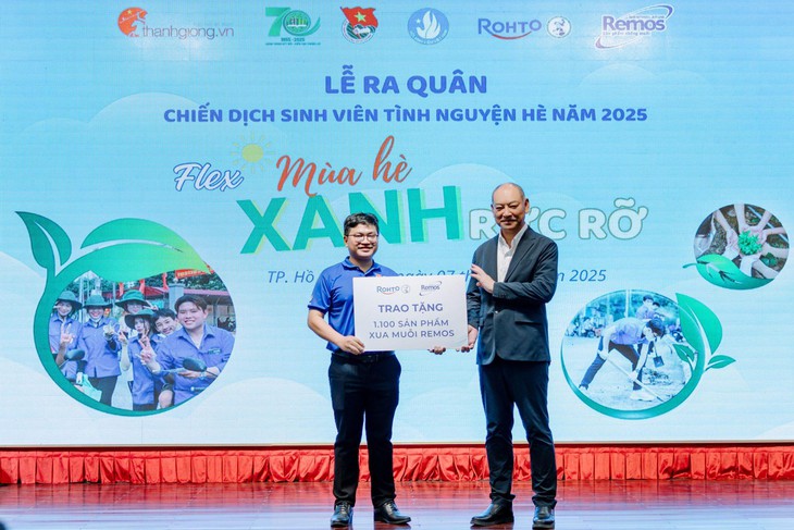 Remos khởi động chương trình ‘Flex mùa hè xanh rực rỡ 2025’ - Ảnh 4.