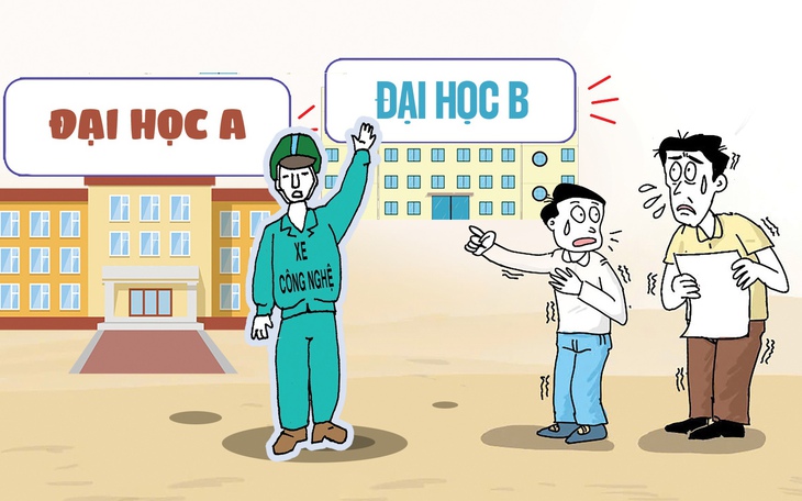 Quy đổi điểm xét tuyển đại học: Thí sinh lo rớt oan - Ảnh 2.