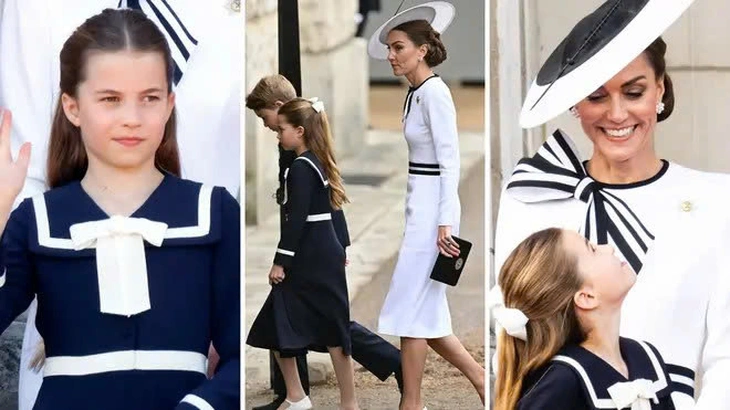 Công nương Kate Middleton, Công chúa Charlotte và gu thời trang đẳng cấp hoàng gia - Ảnh 8.