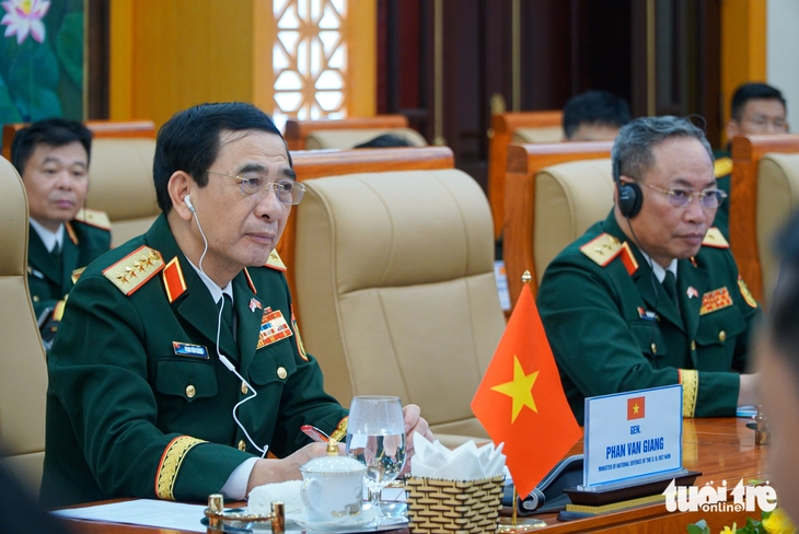 Đại tướng Phan Văn Giang hội đàm với Bộ trưởng Bộ Quốc phòng Singapore - Ảnh 2. Đại tướng Phan Văn Giang - Ảnh 2.