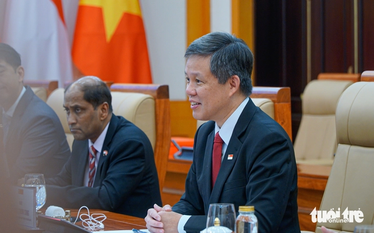 Đại tướng Phan Văn Giang hội đàm với Bộ trưởng Bộ Quốc phòng Singapore - Ảnh 4. Đại tướng Phan Văn Giang - Ảnh 4.