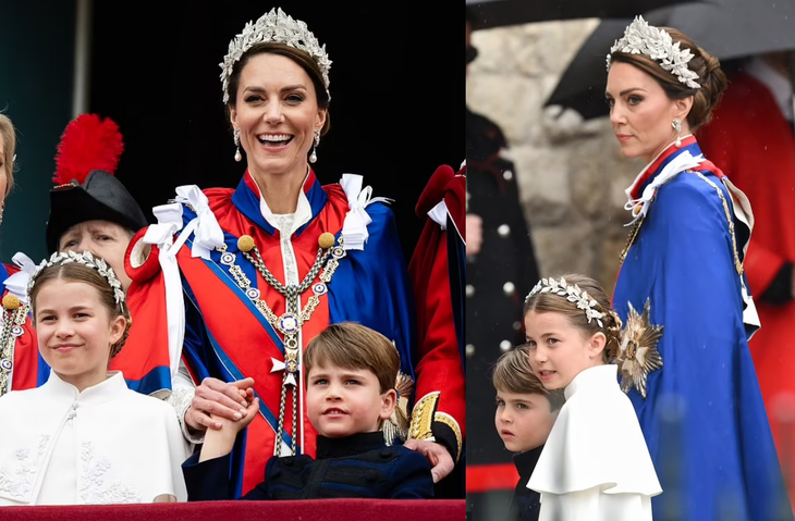 Những lần diện đồ đôi của mẹ con Công nương Kate Middleton và Công chúa Charlotte. - Ảnh 3. Kate Middleton - Ảnh 2.