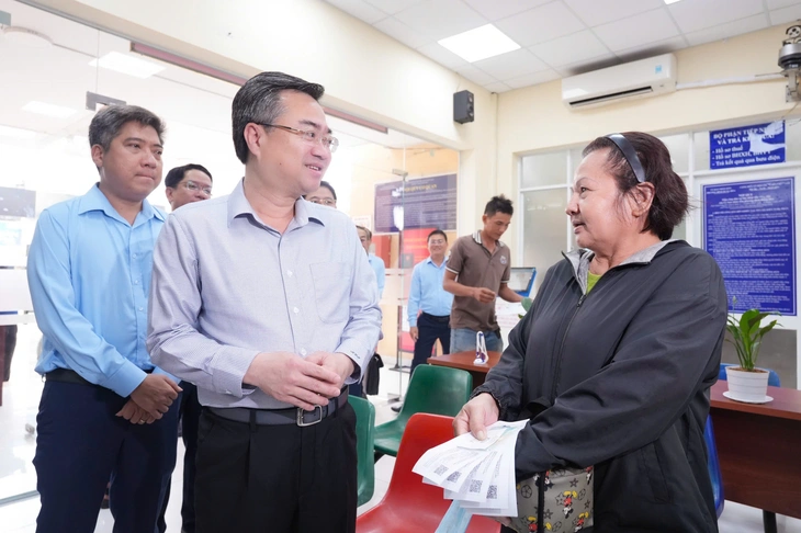 Ông Nguyễn Thanh Nghị làm việc phường Bình Hưng Hòa về chuẩn bị đại hội đảng lần đầu- Ảnh 3. Nguyễn Thanh Nghị - Ảnh 3.