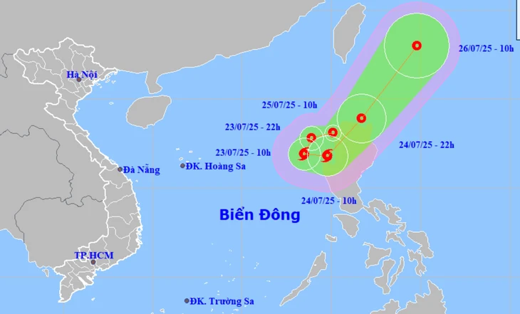 Áp thấp nhiệt đới và bão Francisco hình thành gần Philippines - Ảnh 1. áp thấp nhiệt đới - Ảnh 1.