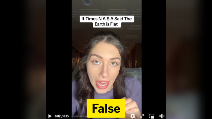 Lan truyền tin giả 'NASA thừa nhận Trái đất phẳng' - Ảnh 1.